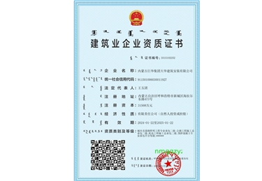 2024年市級資質證書